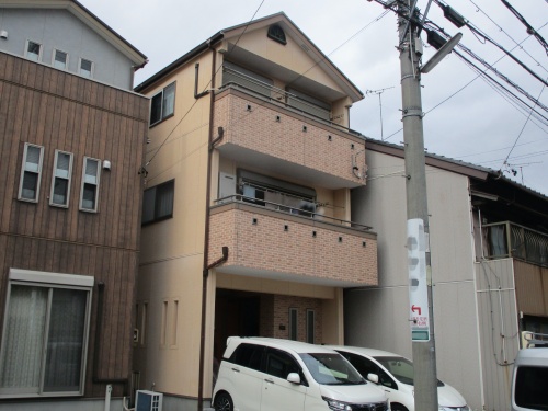 新築のような美しさ！3階建て屋根外壁塗装　名古屋市中川区